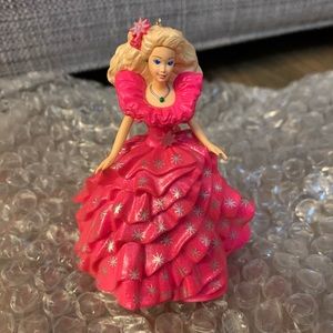 BNIB Set of 2 Barbie Ornaments